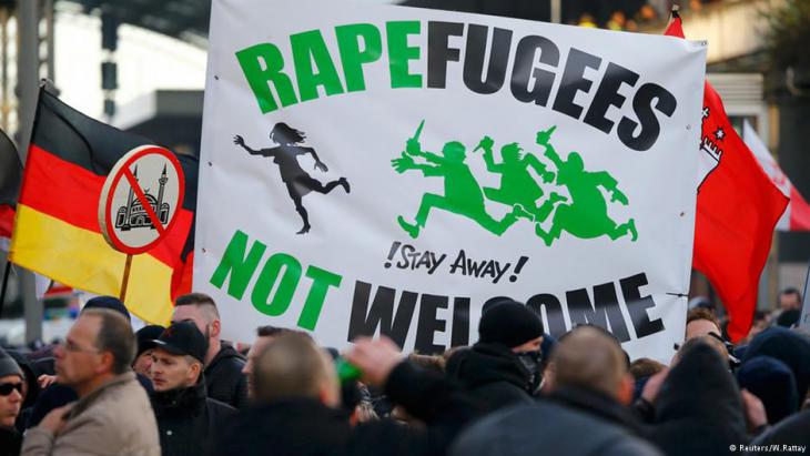 Manifestació contra refugiats_Colonia Alemanya