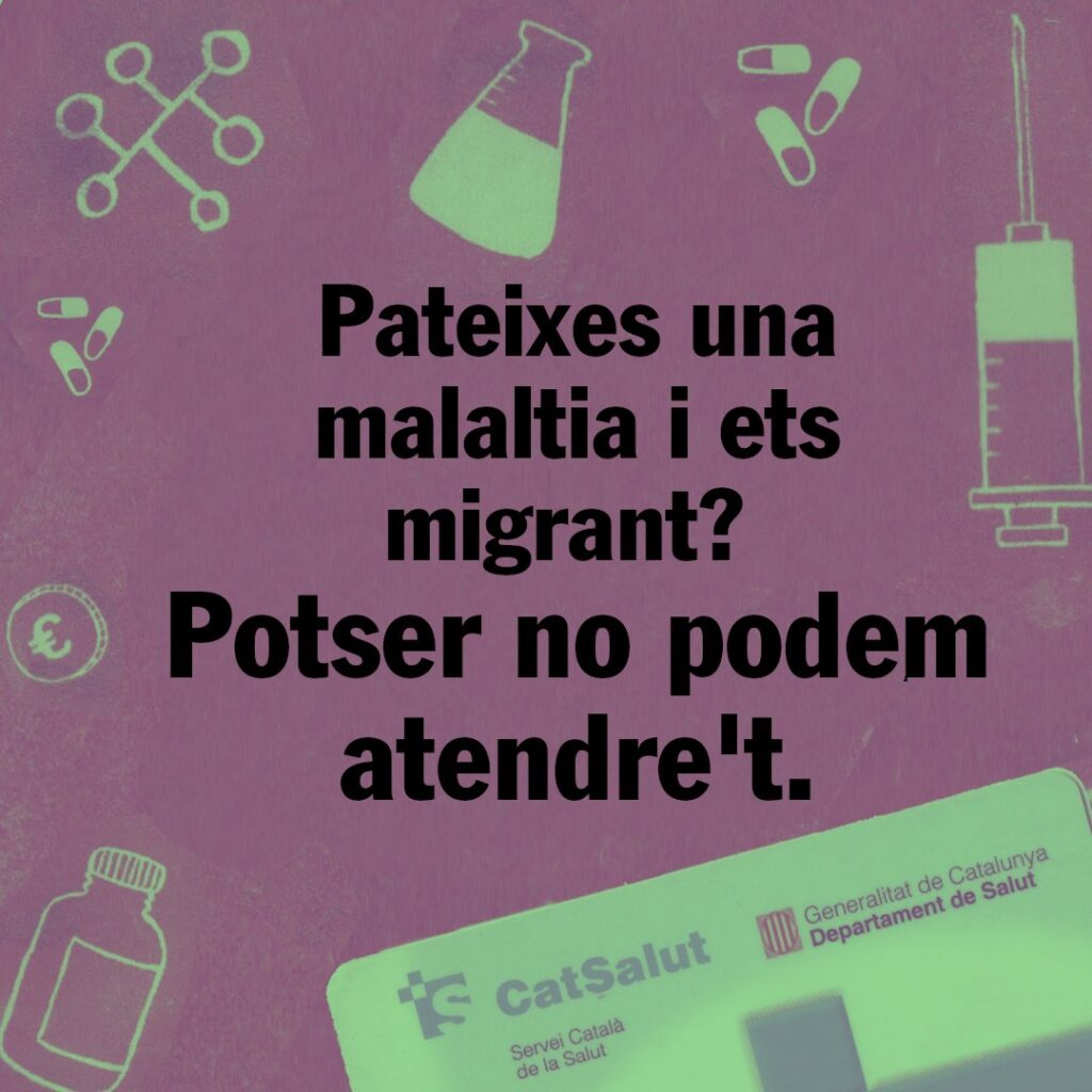 UN CORREU DEL DEPARTAMENT DE SALUT RACISTA I DISCRIMINATORI