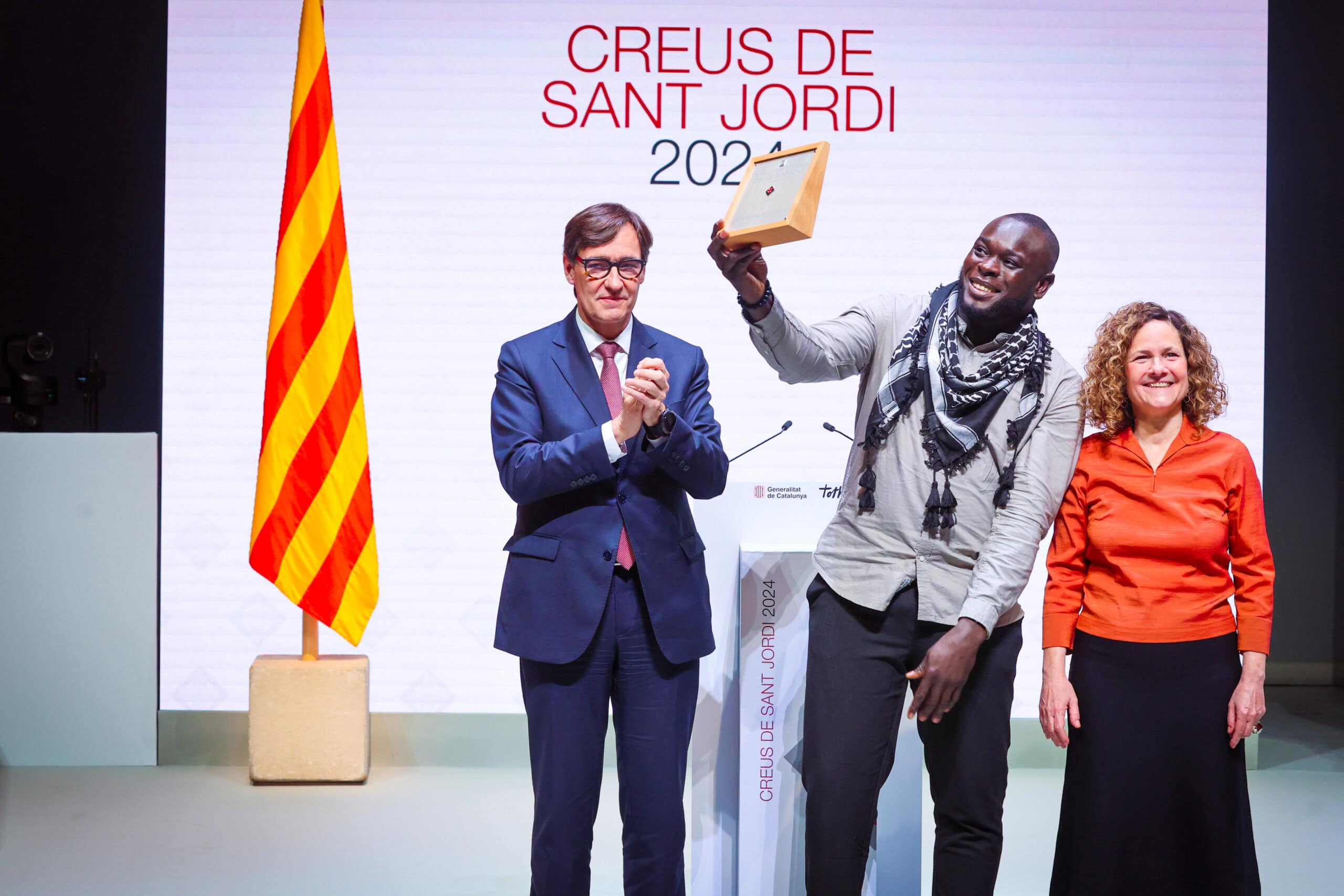 SOS Racisme rep la Creu de Sant Jordi 2024