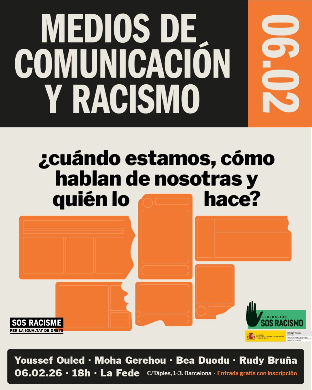 Polifa 2026: racismo y medios de comunicacion